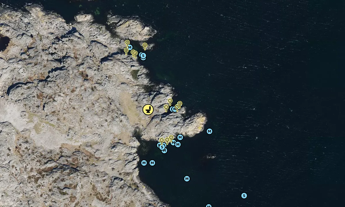 Satelite image of Lindholmen - Öckerö