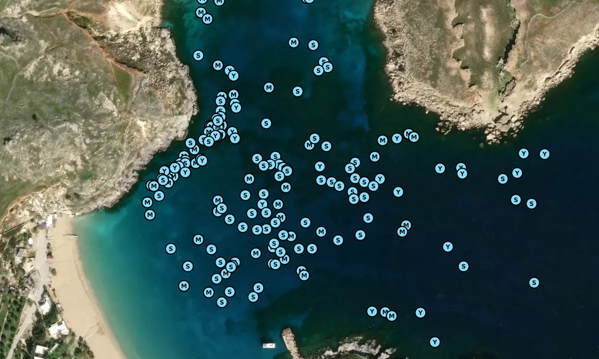 Satelite image of Lindos 1