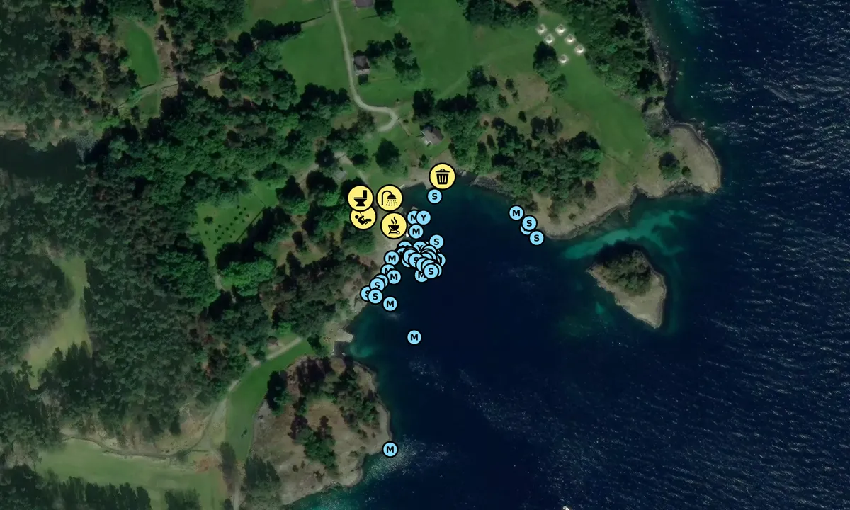 Satelite image of Lindøy