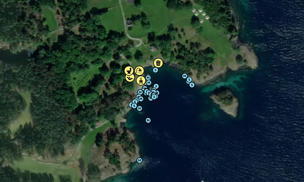 Satelite image of Lindøy