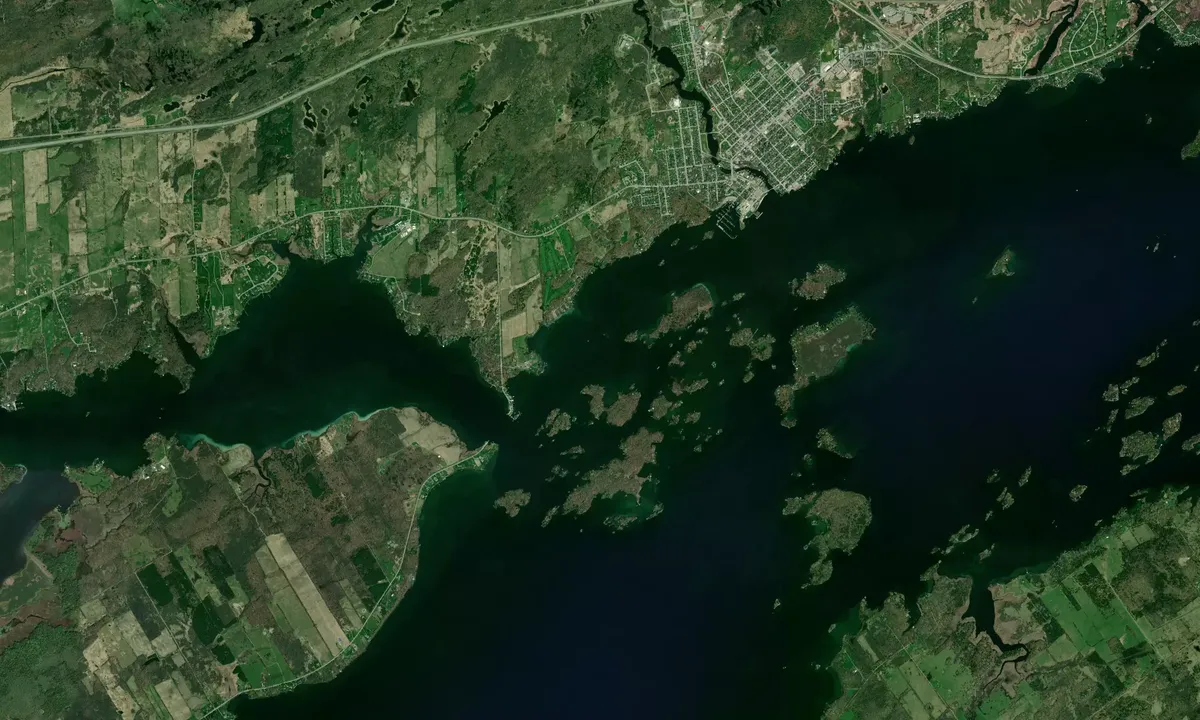 Flyfoto av Lindsay Island - 1