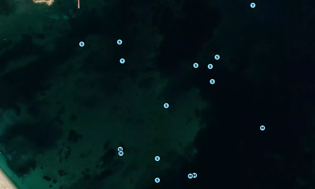 Satelite image of Liscia delle Saline