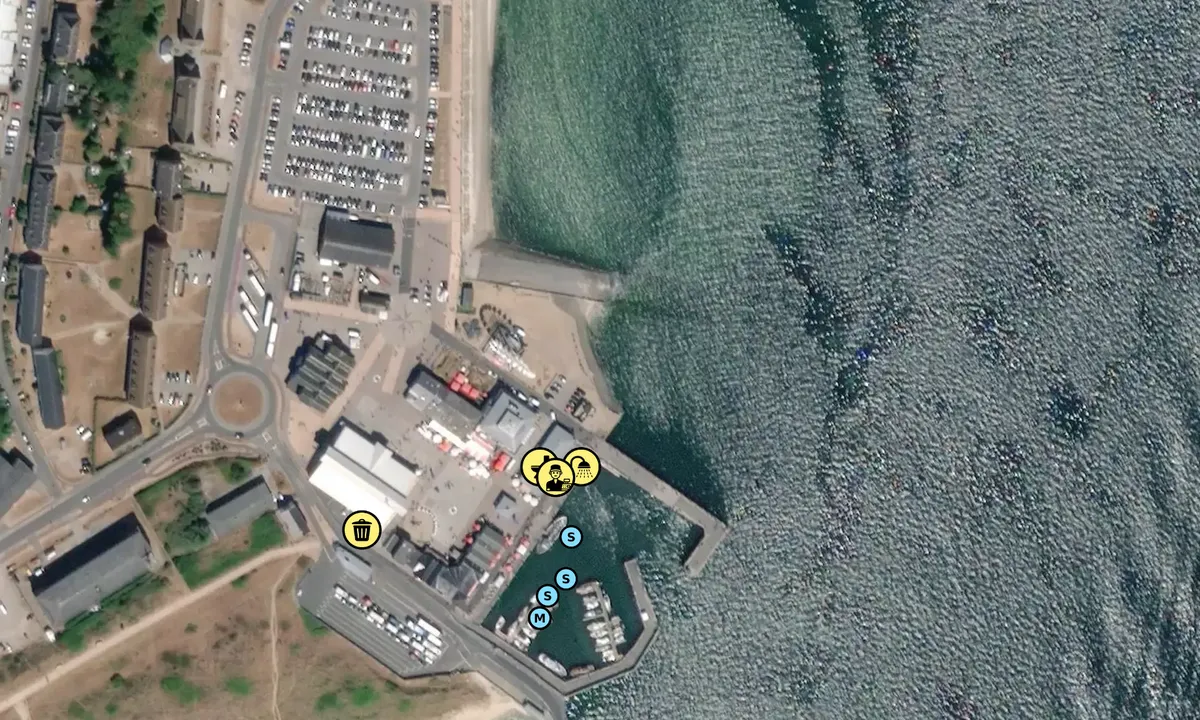Satelite image of Lister Yachtclub Sylt