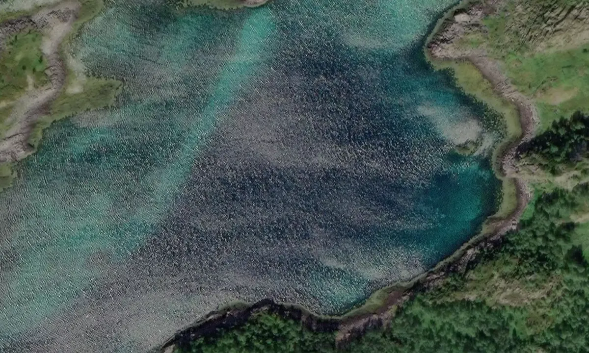 Satelite image of Litle Årstein