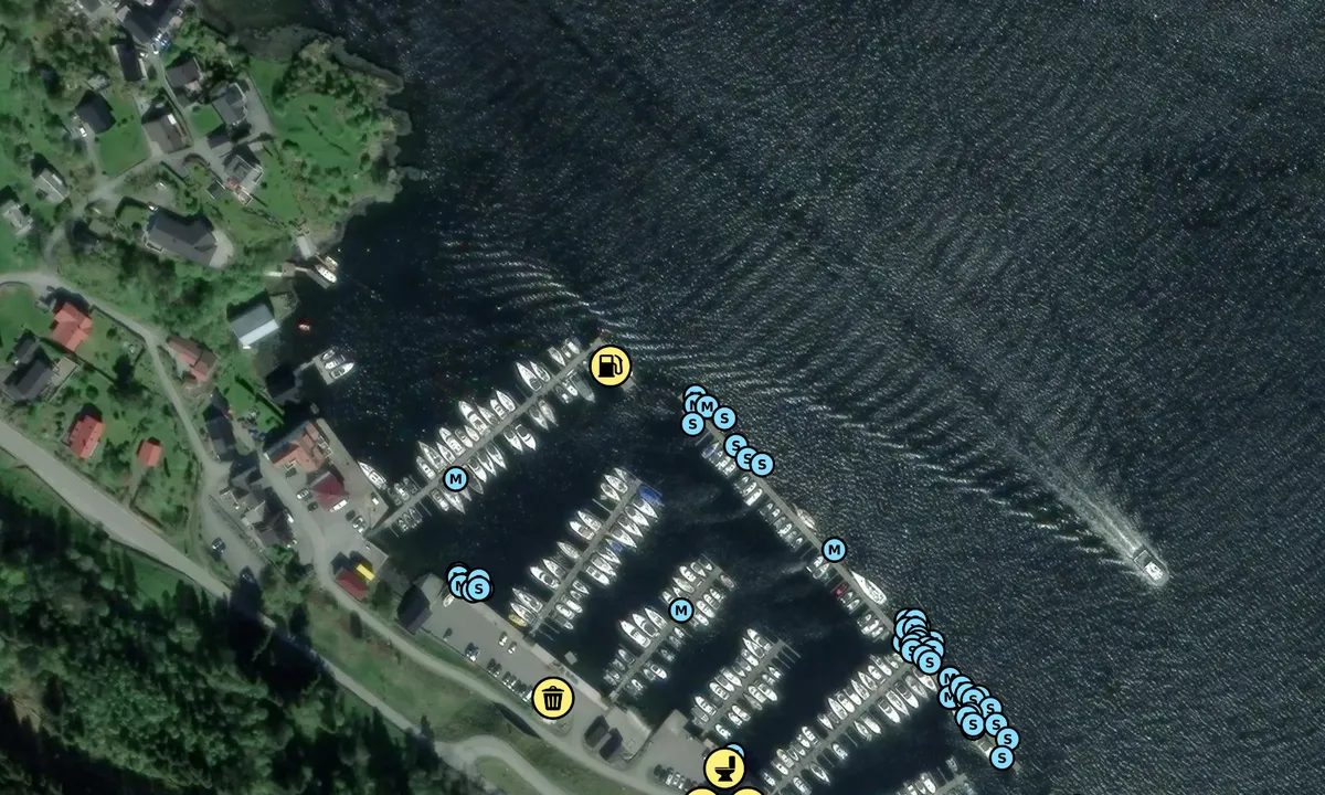 Satelite image of Litlebergen