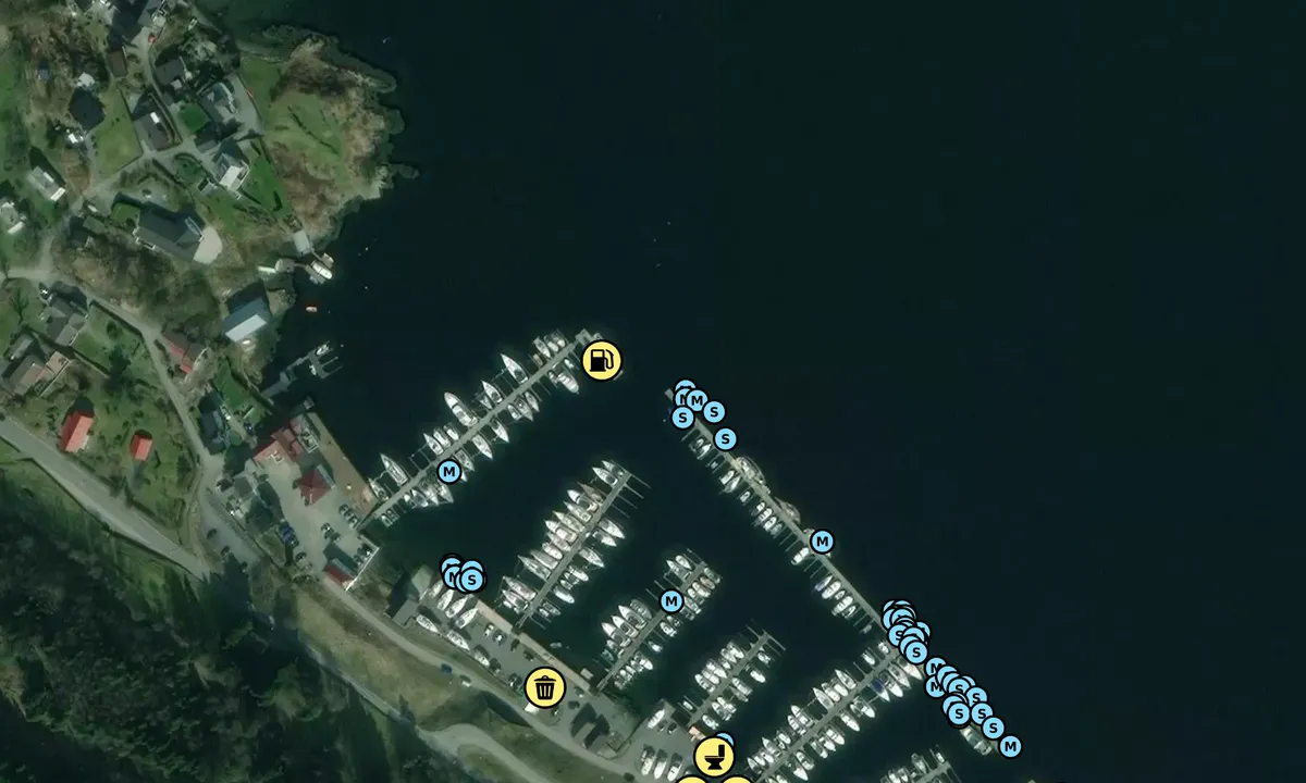 Satelite image of Litlebergen