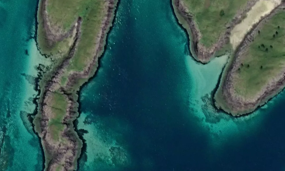 Satelite image of Litlebuøya