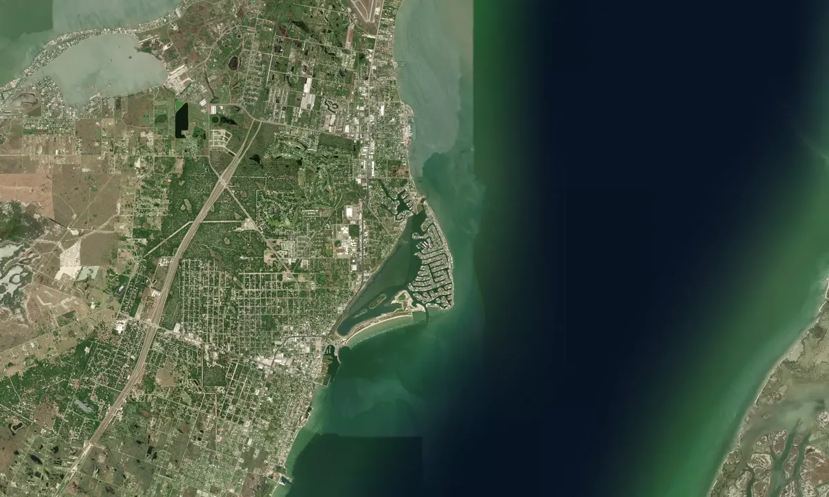 Flyfoto av Little Bay - Aransas
