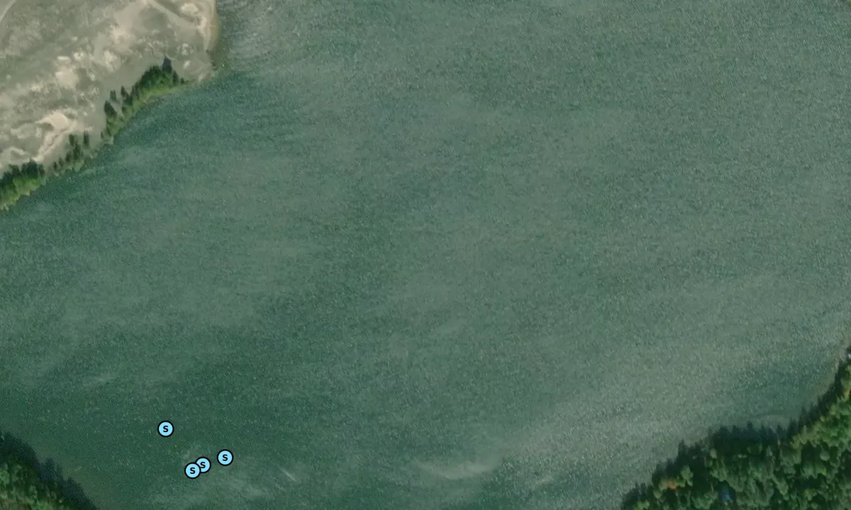Satelite image of Little Lake Harbor