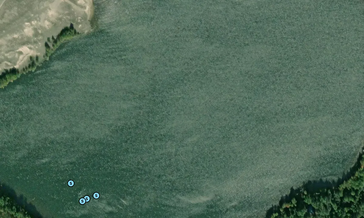 Satelite image of Little Lake Harbor