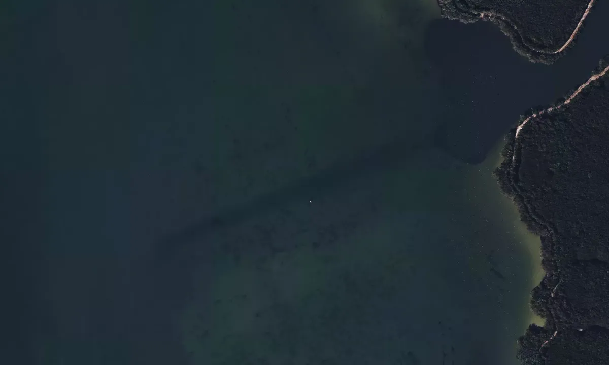 Satelite image of Little Mud Creek Channel