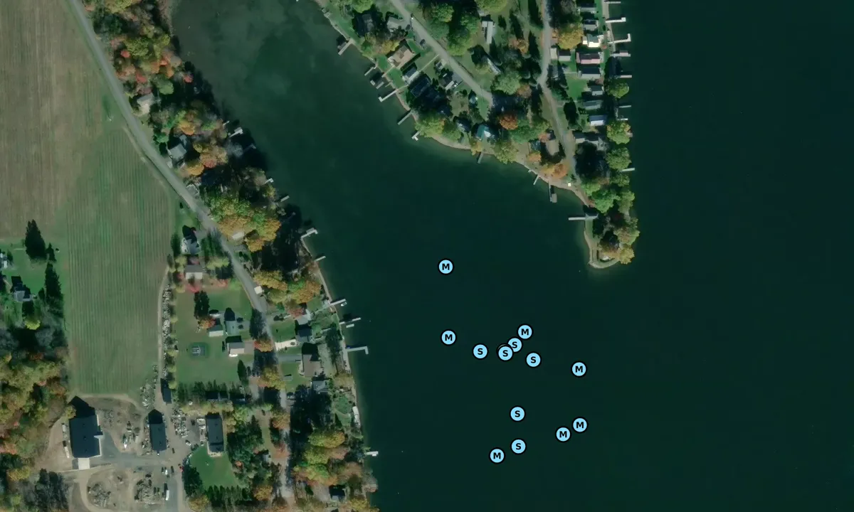 Satelite image of Little Sodus Bay