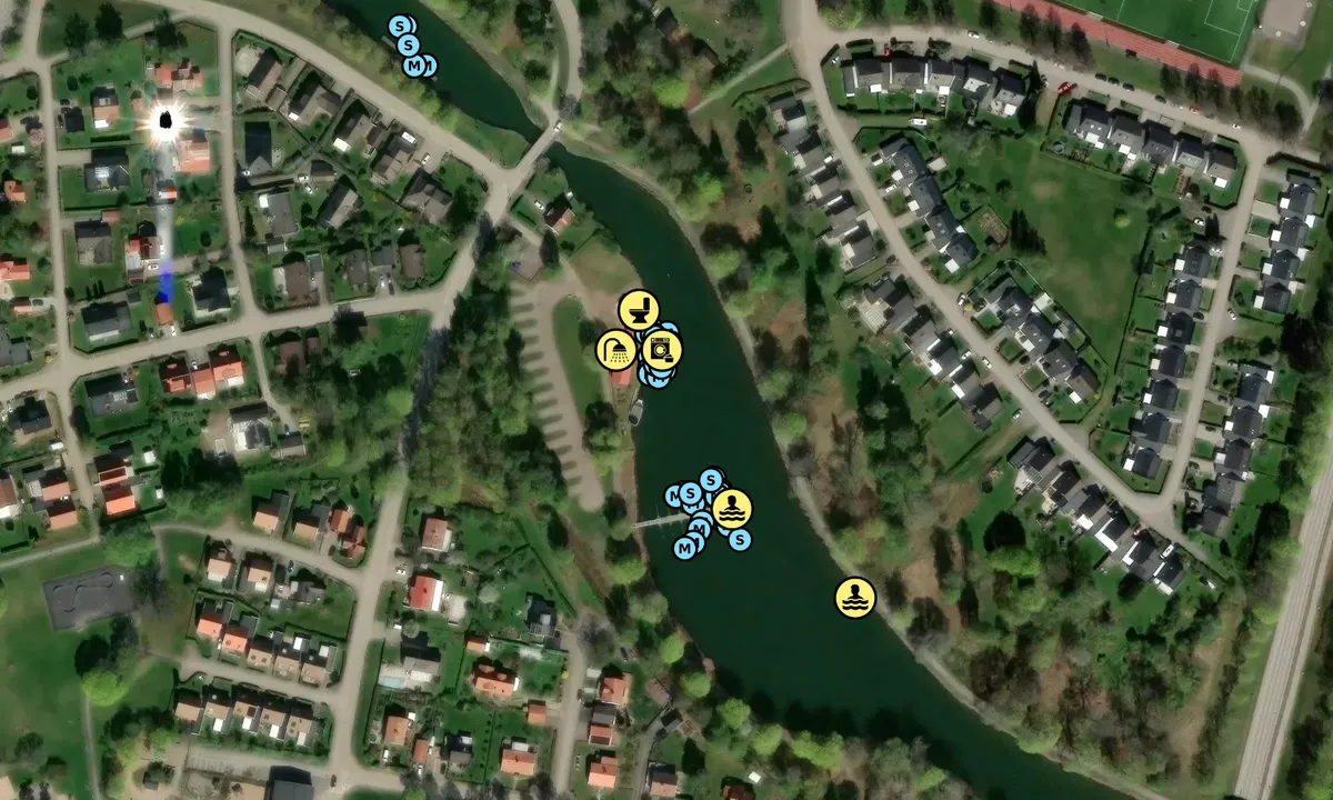 Satelite image of Ljungsbro/Malfors