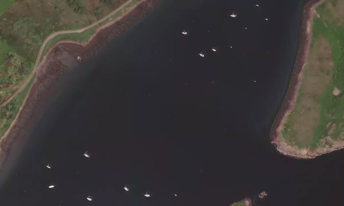 Flyfoto av Loch Craignish Lagoon