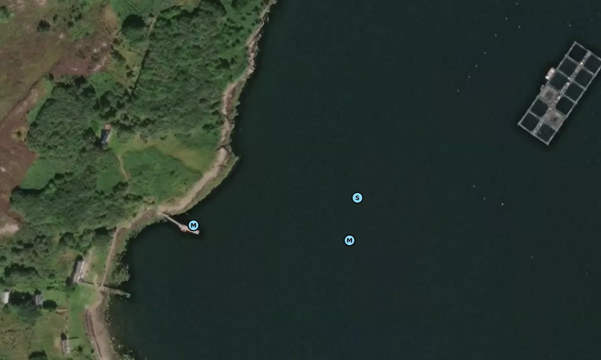 Satelite image of Loch Kanaird