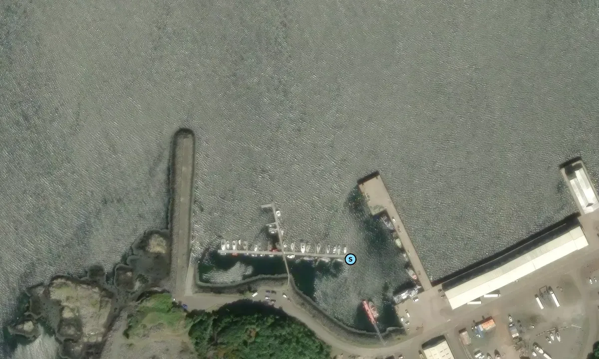 Satelite image of Lochinver Harbour