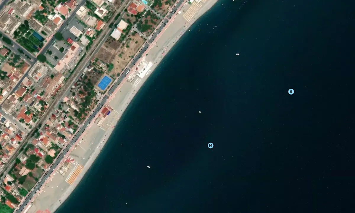 Satelite image of Locri