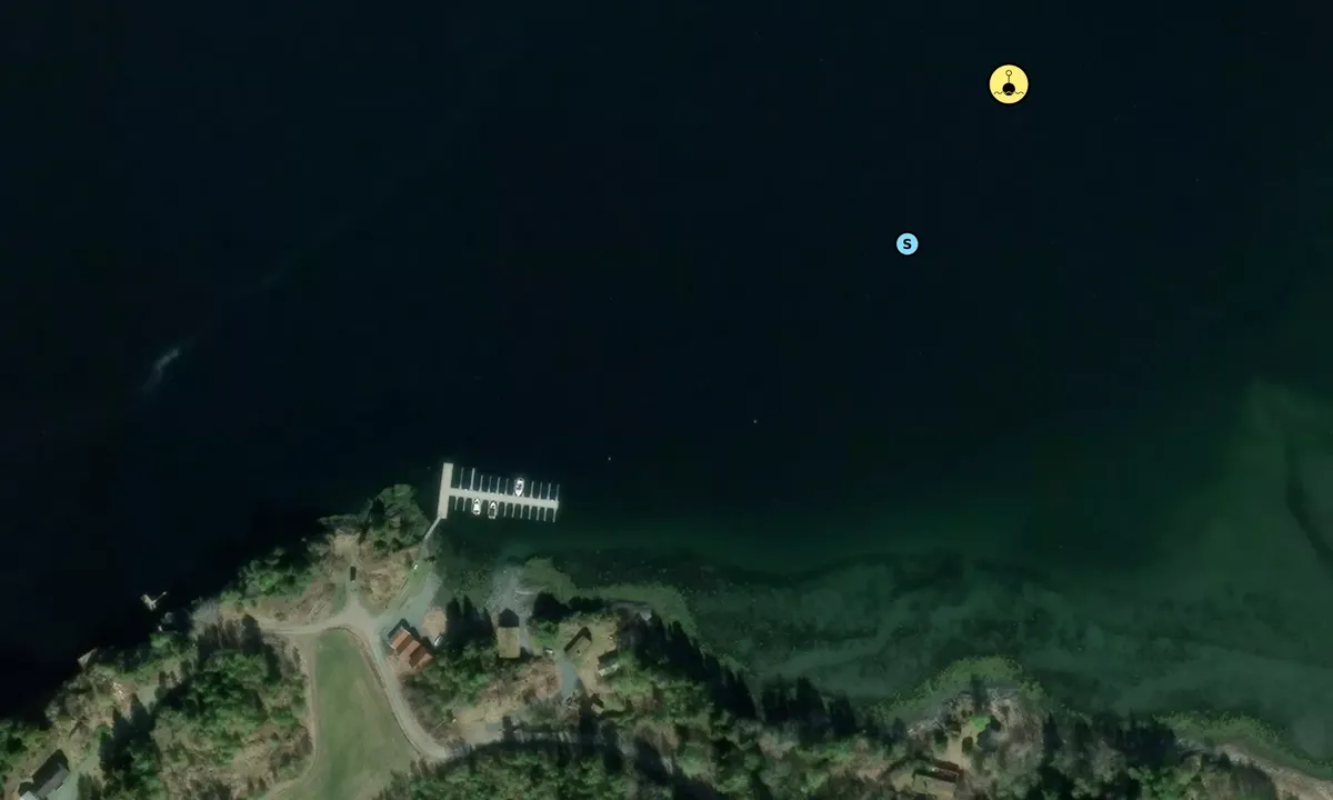 Satelite image of Lofjorden