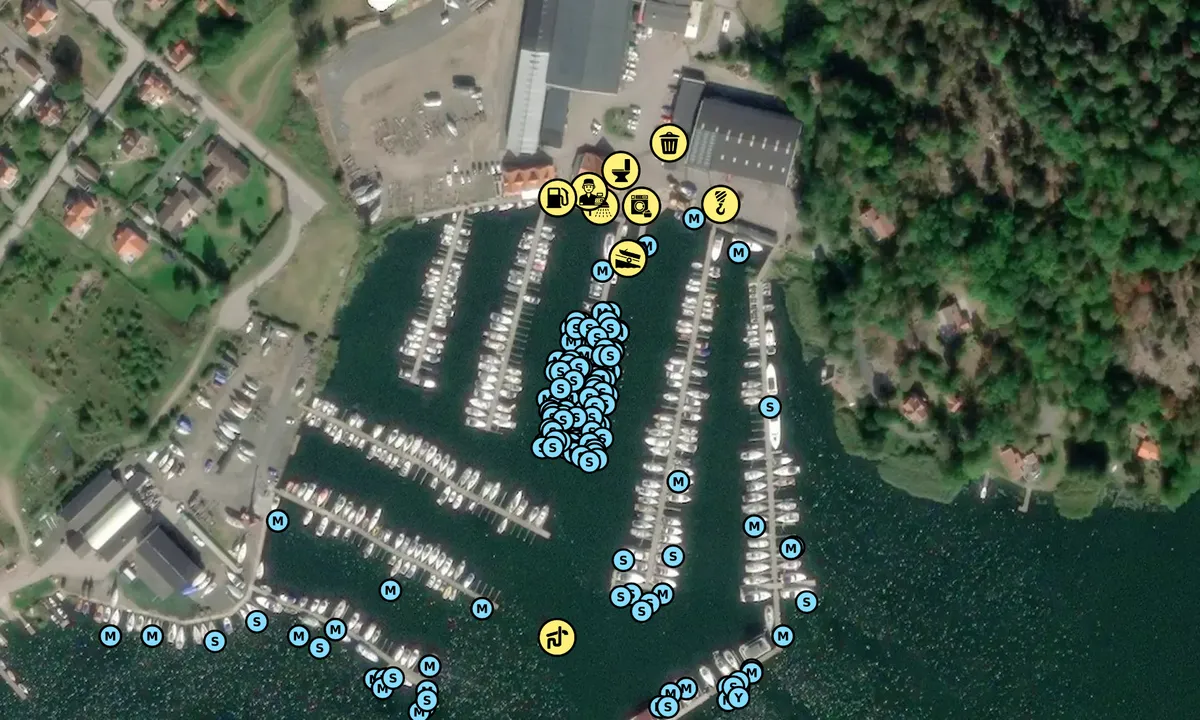 Satelite image of Loftahammar - MarinCenter