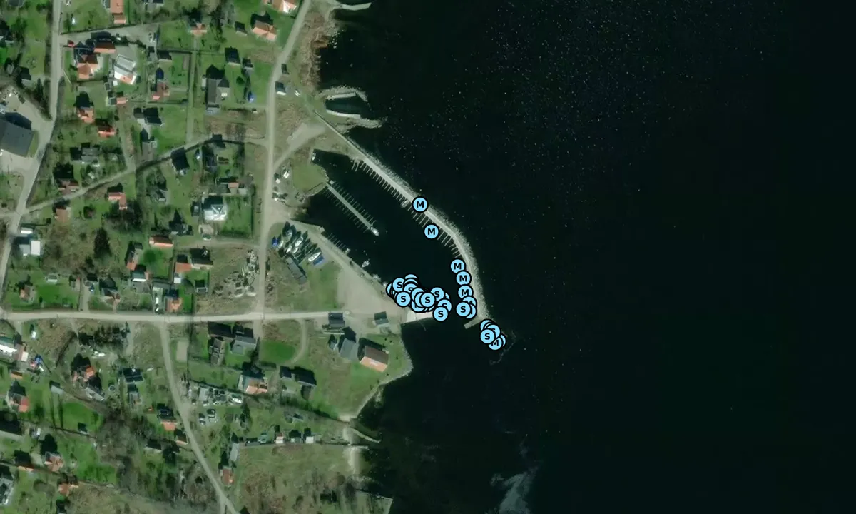 Satelite image of Lökanabben, Aspö