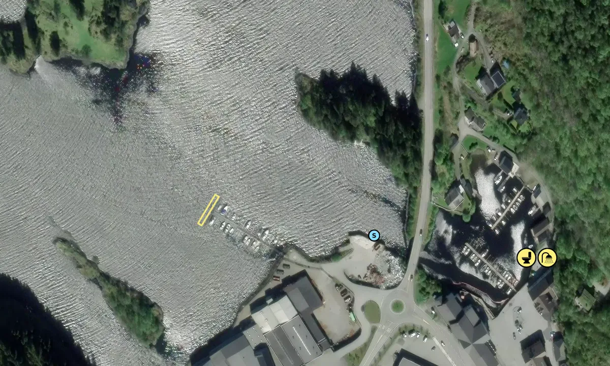 Satelite image of Lonevåg