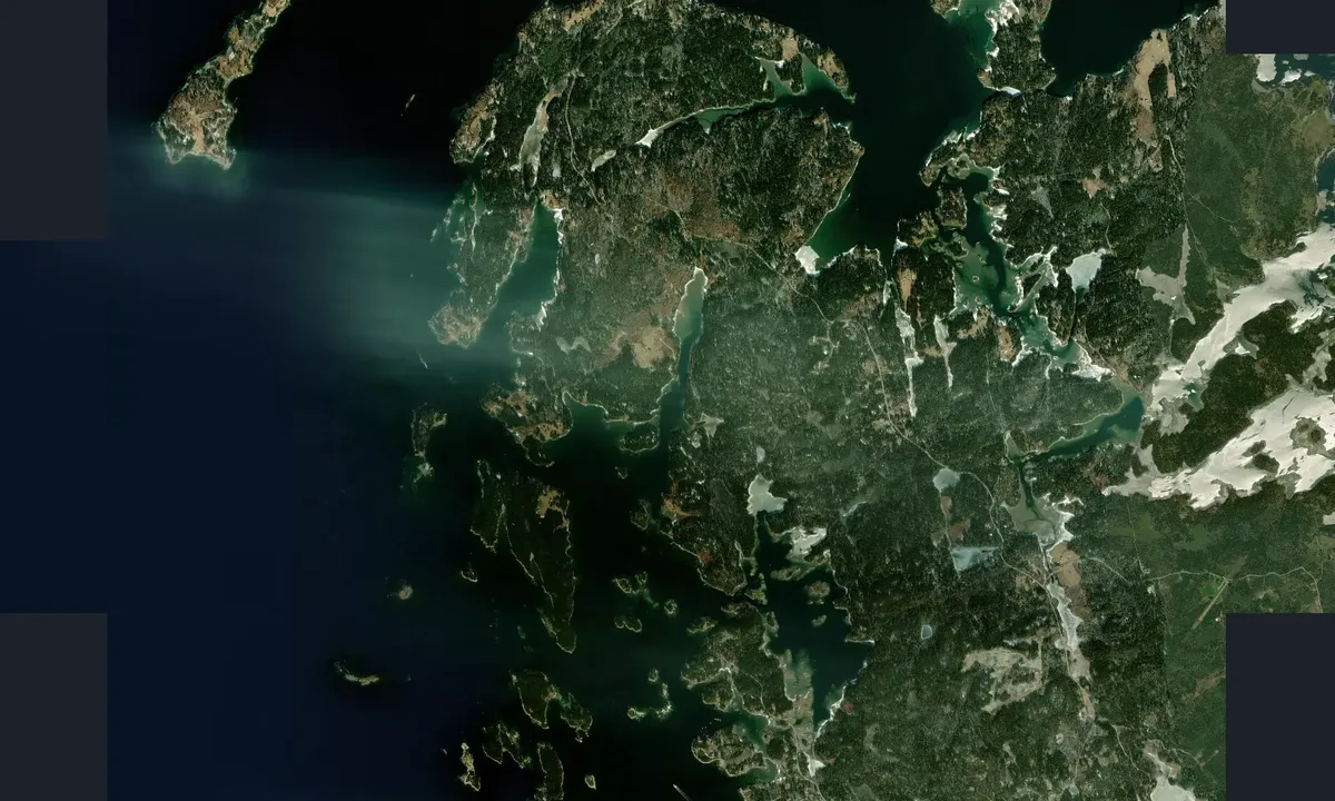 Flyfoto av Long Cove - Vinalhaven