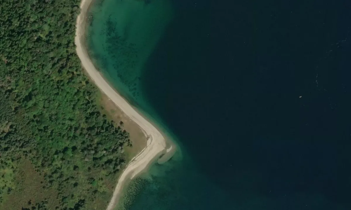 Flyfoto av Long Island Beach