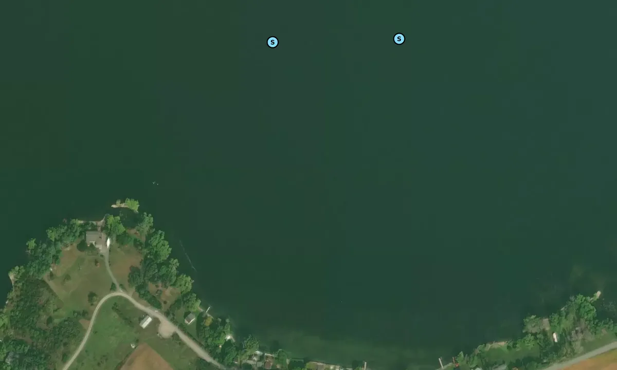 Satelite image of Long Reach rest stop