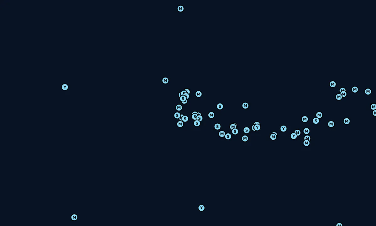 Satelite image of Looe Key Reef
