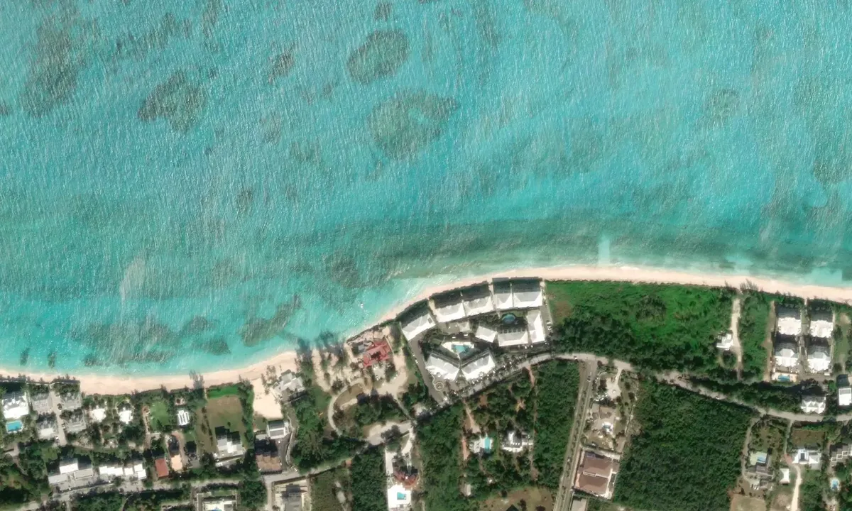 Satelite image of Love Beach - Day Stop