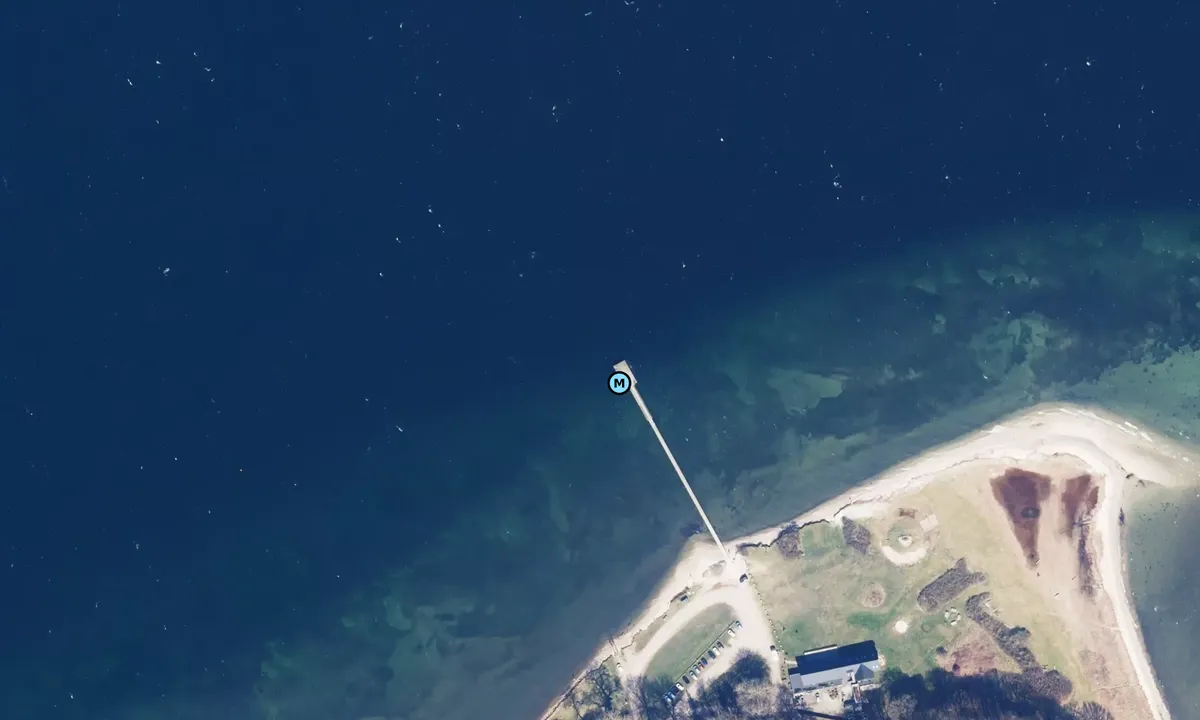 Satelite image of Løverodde