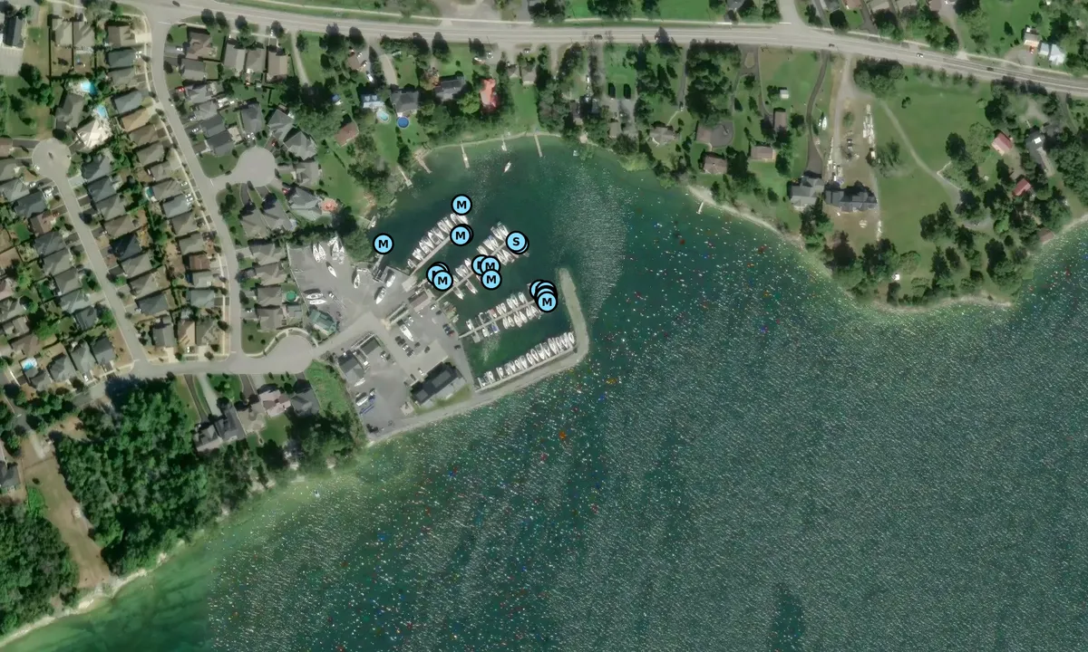 Satelite image of Loyalist Cove Marina - Bath