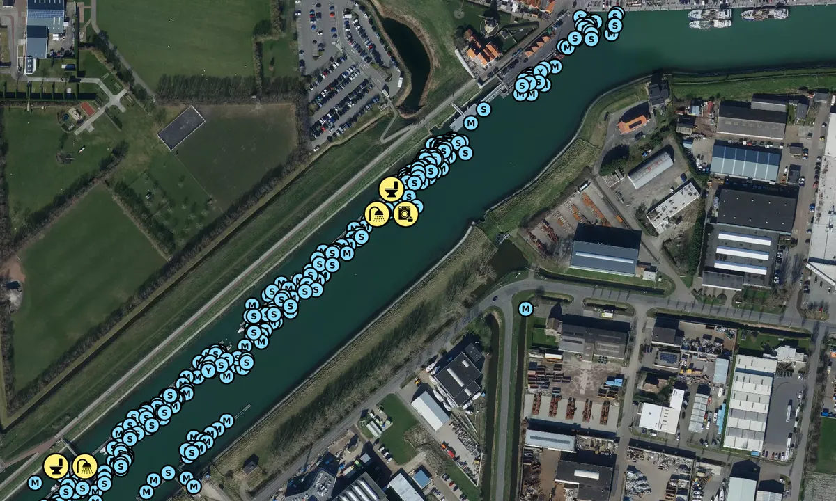 Satelite image of Luitje Yacht Harbour