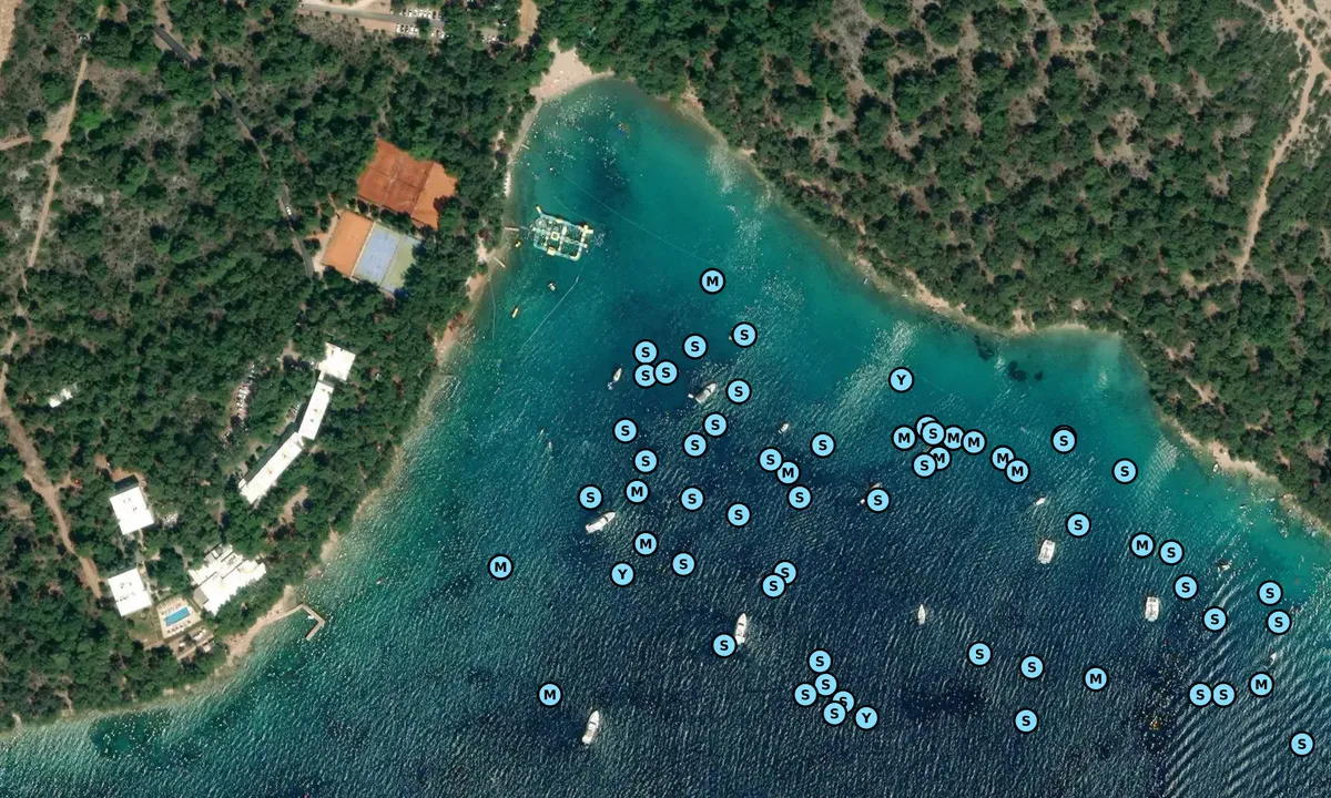 Satelite image of Luka Vrboska
