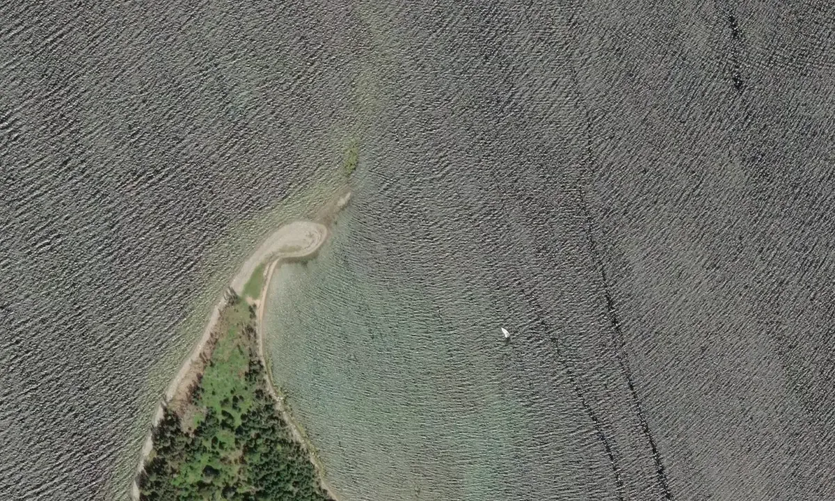 Satelite image of Luke Island