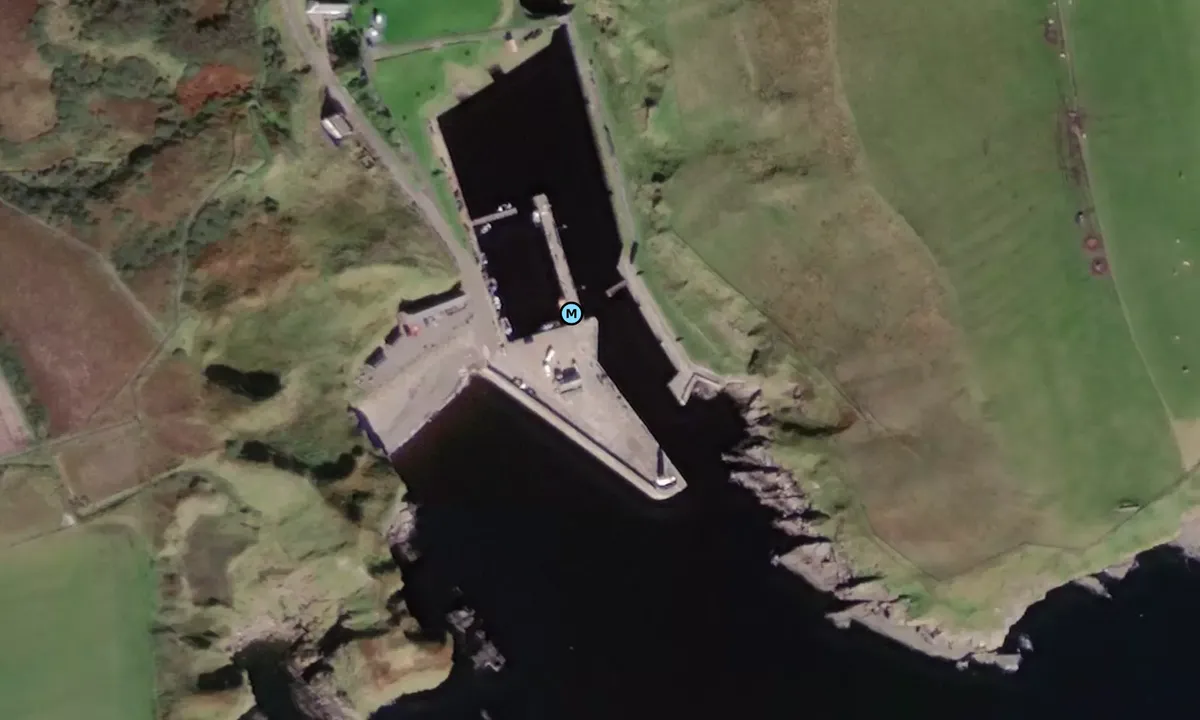 Satelite image of Lybster