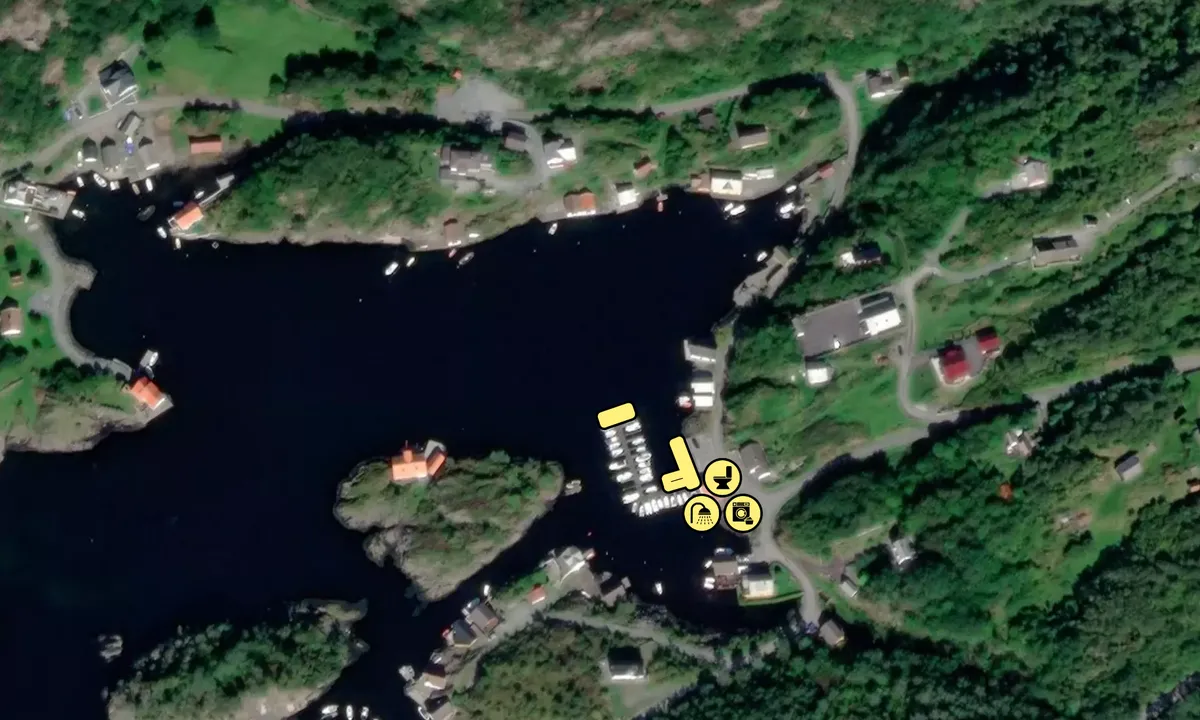 Satelite image of Lykling