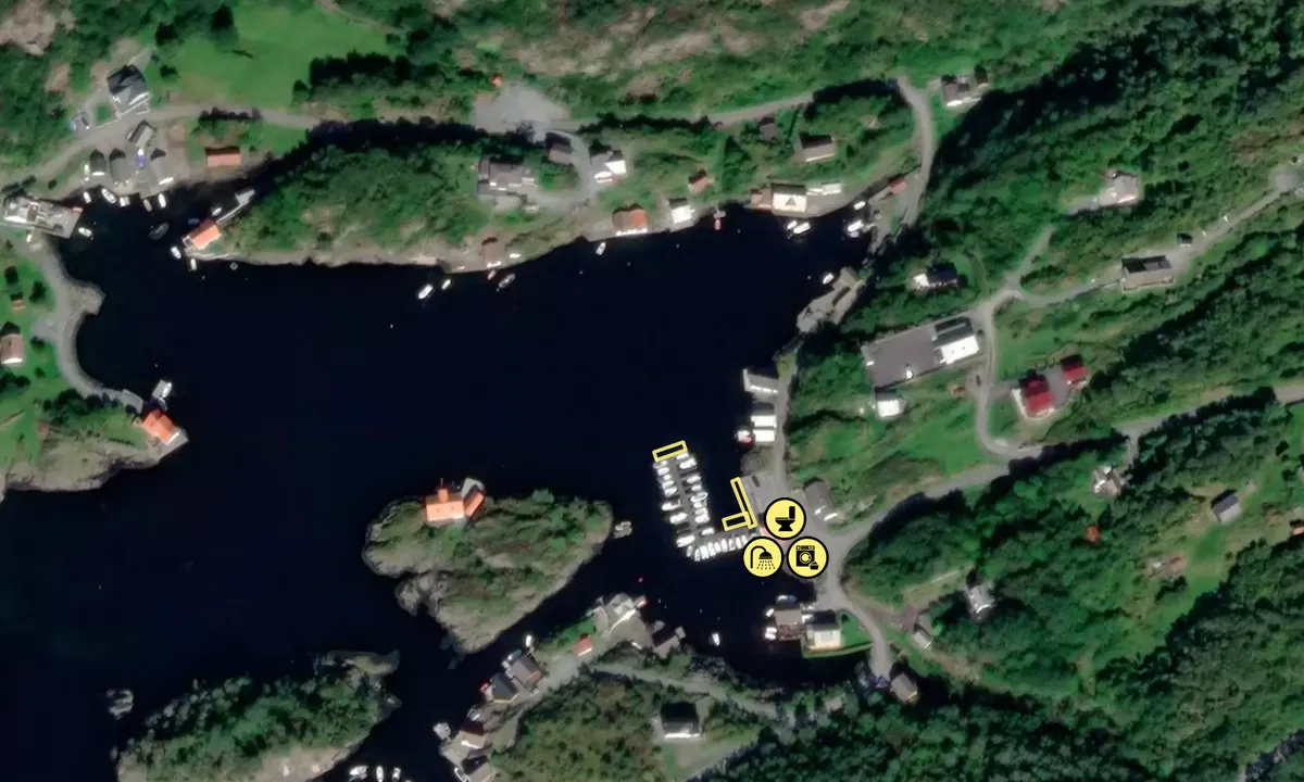 Satelite image of Lykling