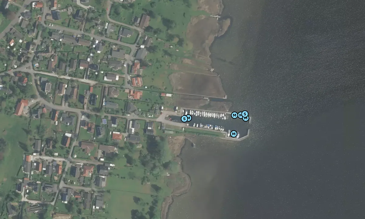 Satelite image of Lyndby Havn