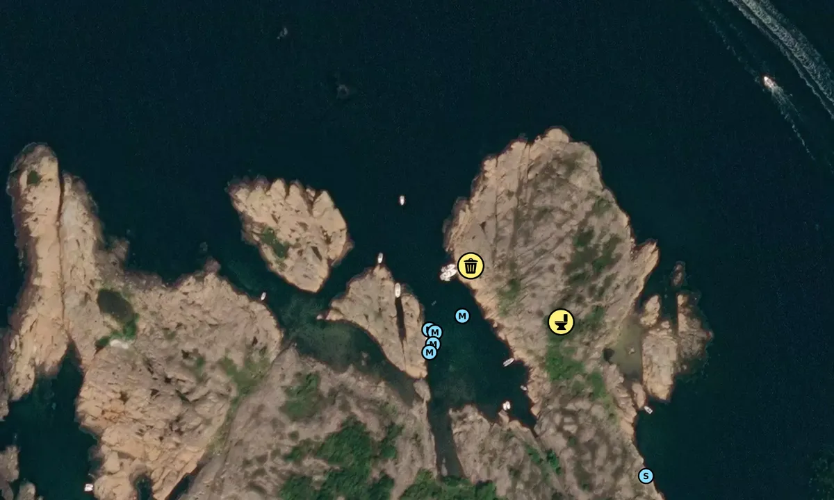 Satelite image of Lyngholmen - Østfold