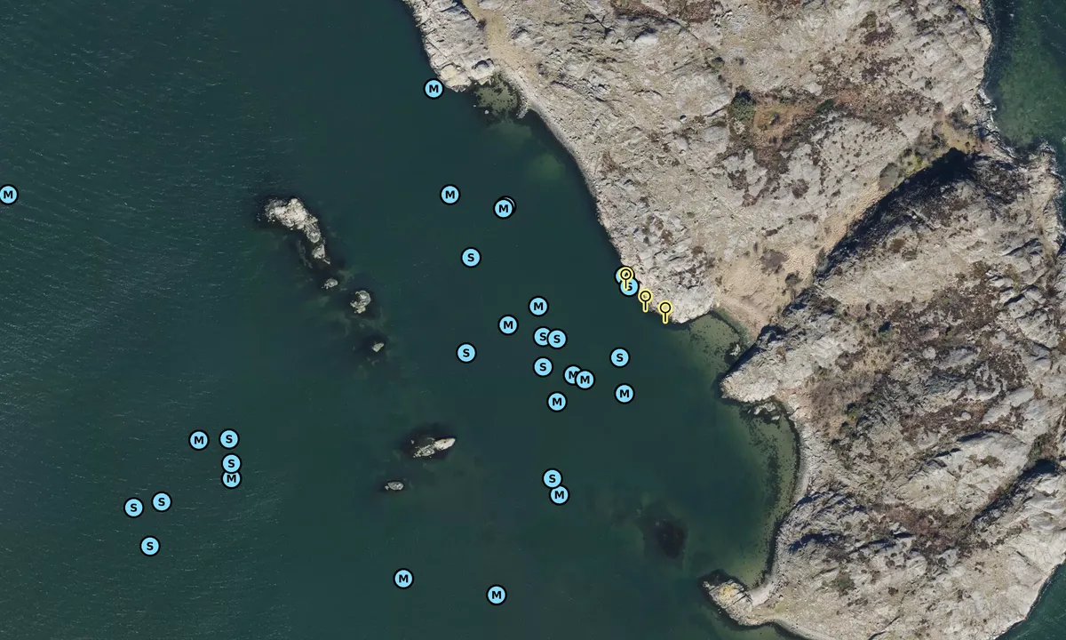 Satelite image of Lyngnholmen - Bohus-björkö