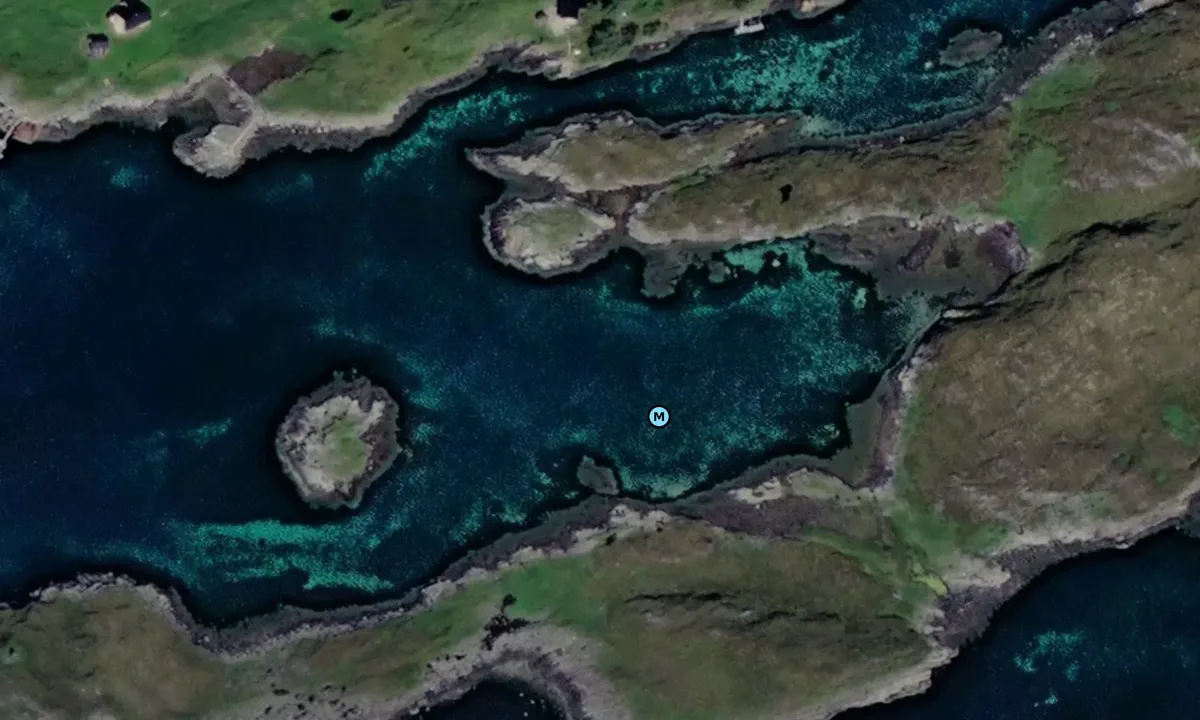 Satelite image of Lyngværet