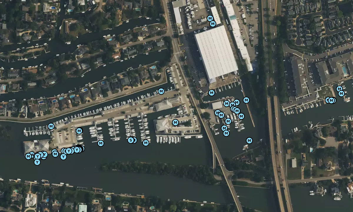 Satelite image of Lynnhaven Marine - Virginia