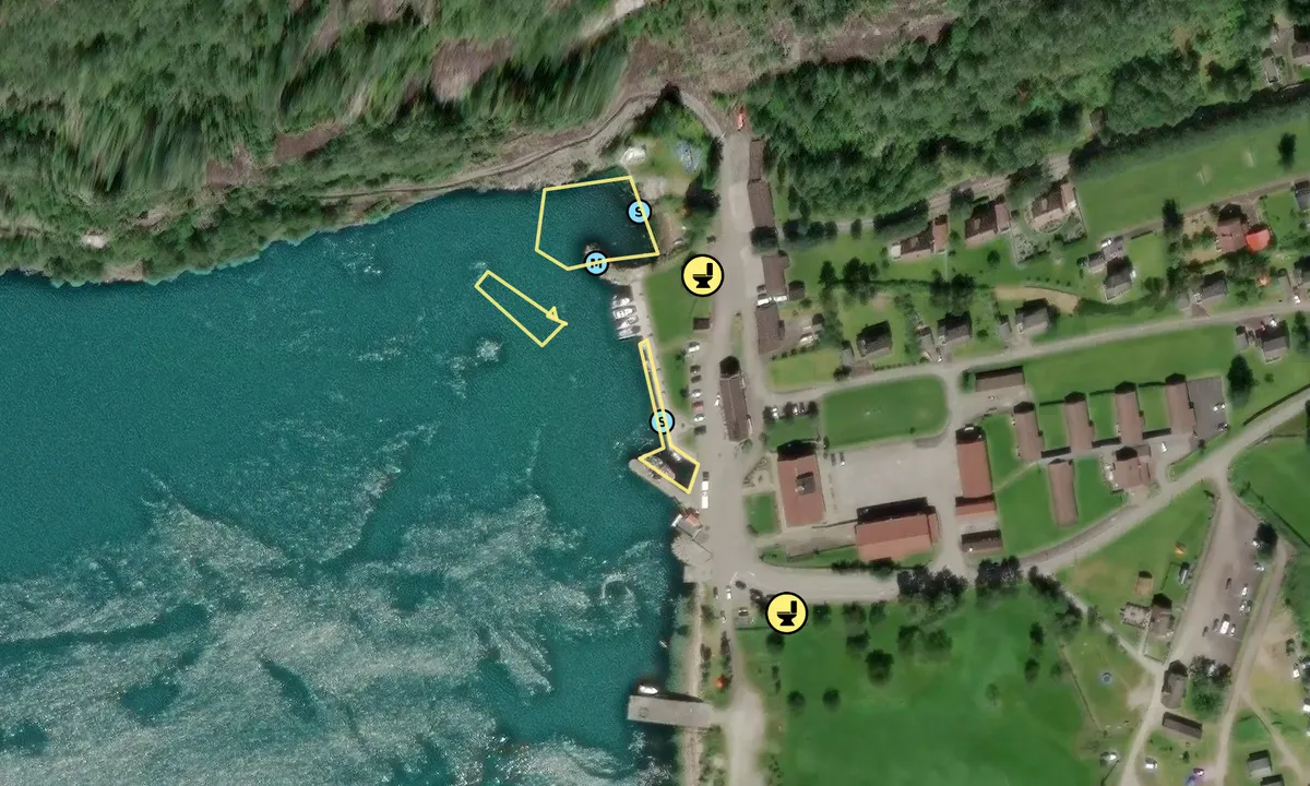 Satelite image of Lysebotn