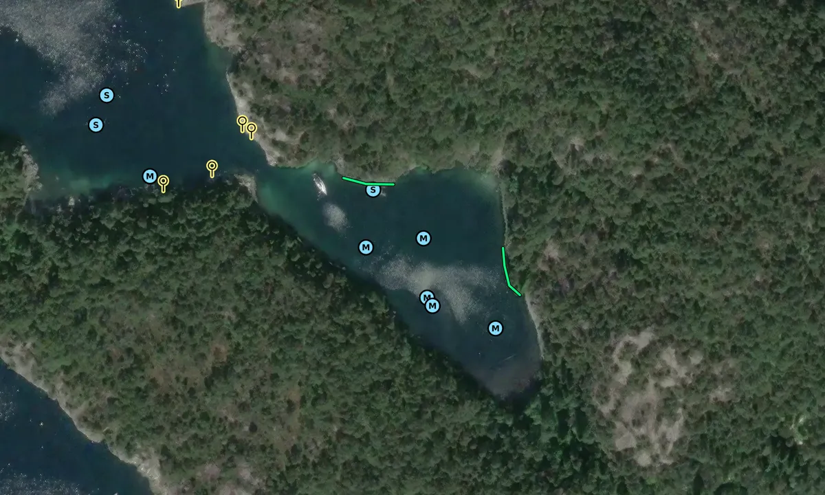 Satelite image of Lysevågen
