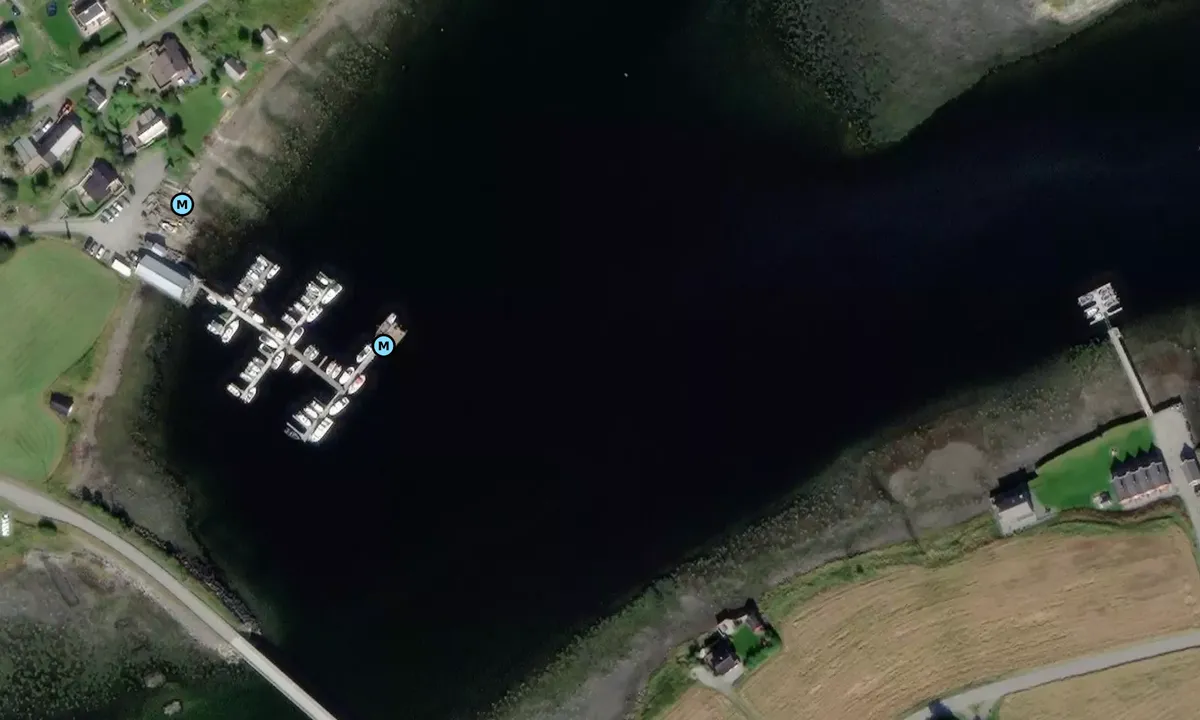 Satelite image of Lysøysund