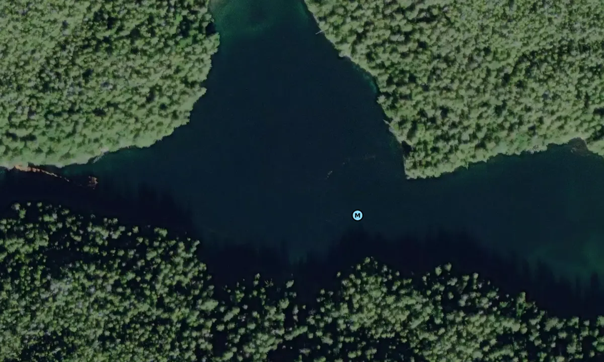 Satelite image of MacDonald Bay