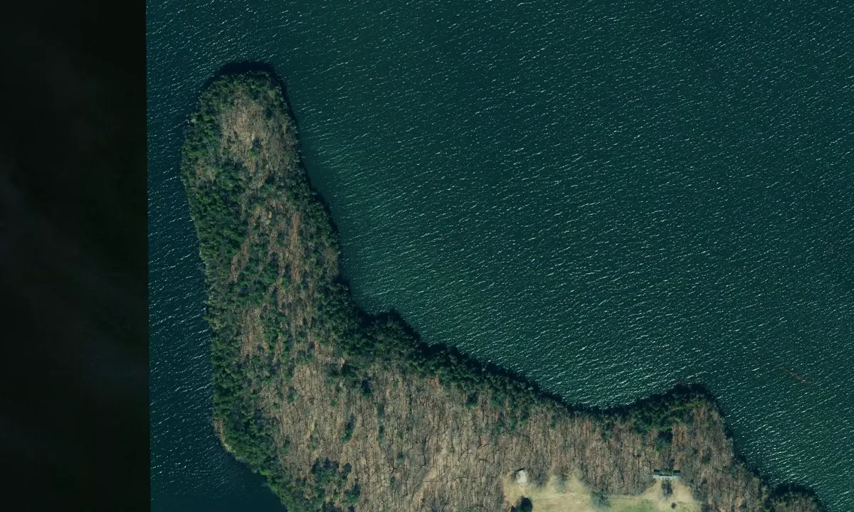 Satelite image of Macdonough Point
