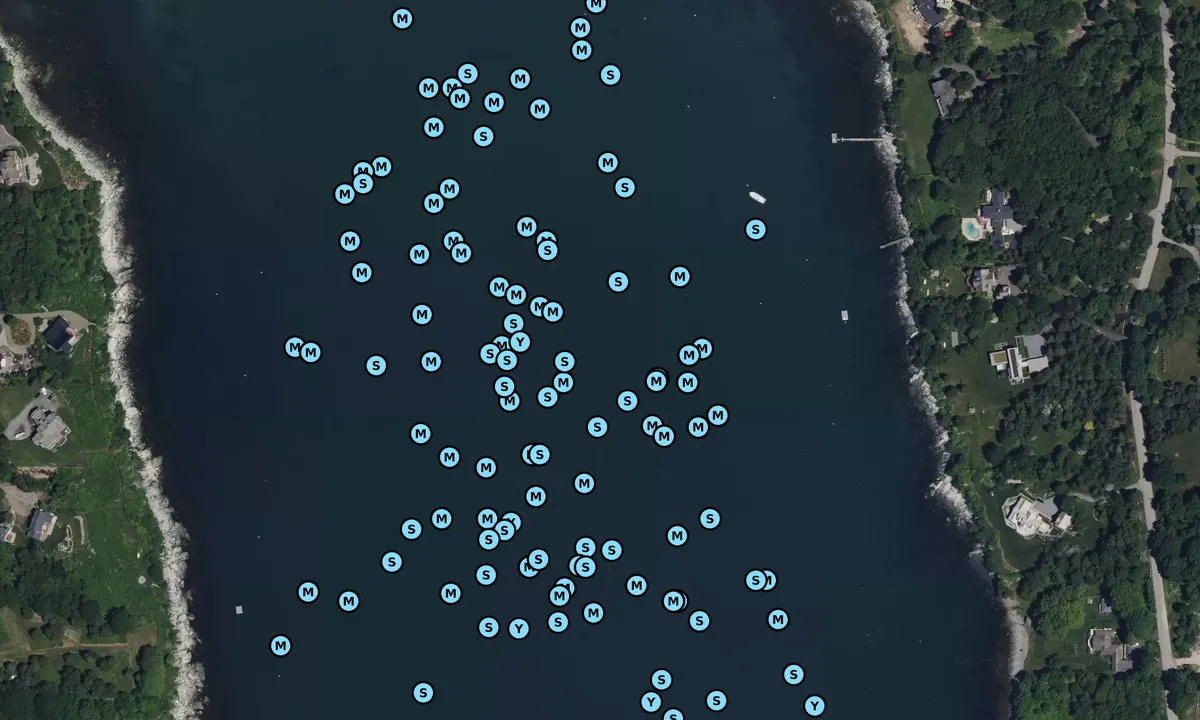 Satelite image of Mackerel Cove