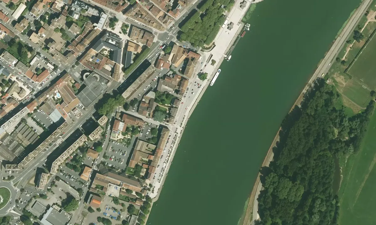 Satelite image of Macon City Dock